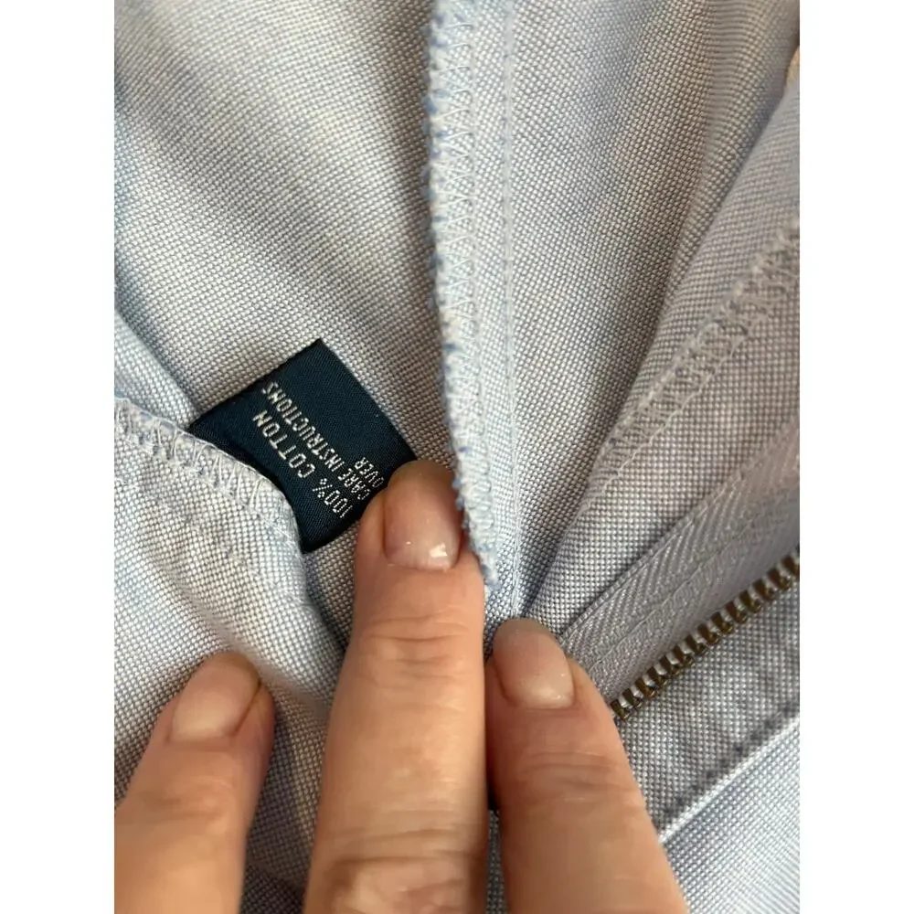 Polo Ralph Lauren Tyler Short Preppy Light Blue Pleated Chino Shorts Sz 32 Golf